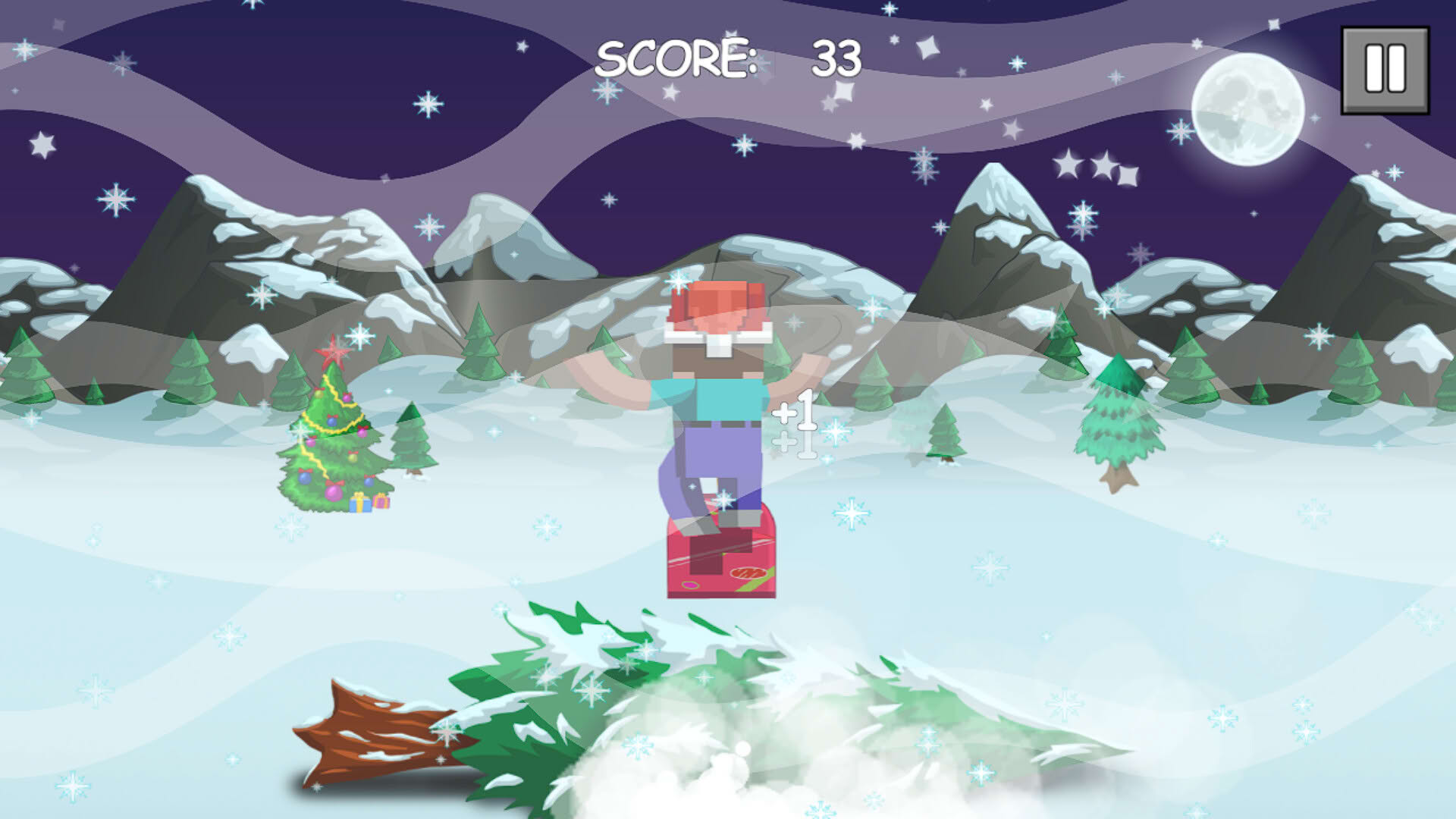 Screenshot for Adventures of a Snowboarder