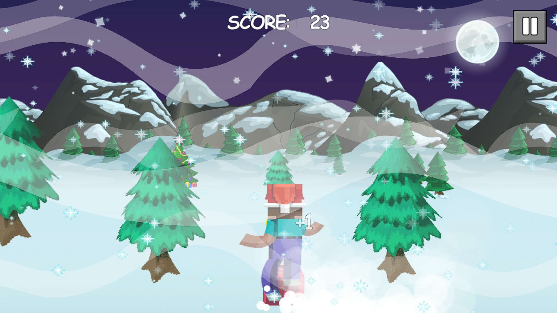 Screenshot for Adventures of a Snowboarder