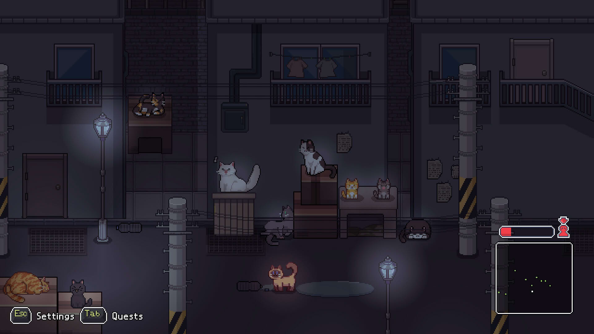 Screenshot for A Street Cat's Tale 2: Out side is Dangerous