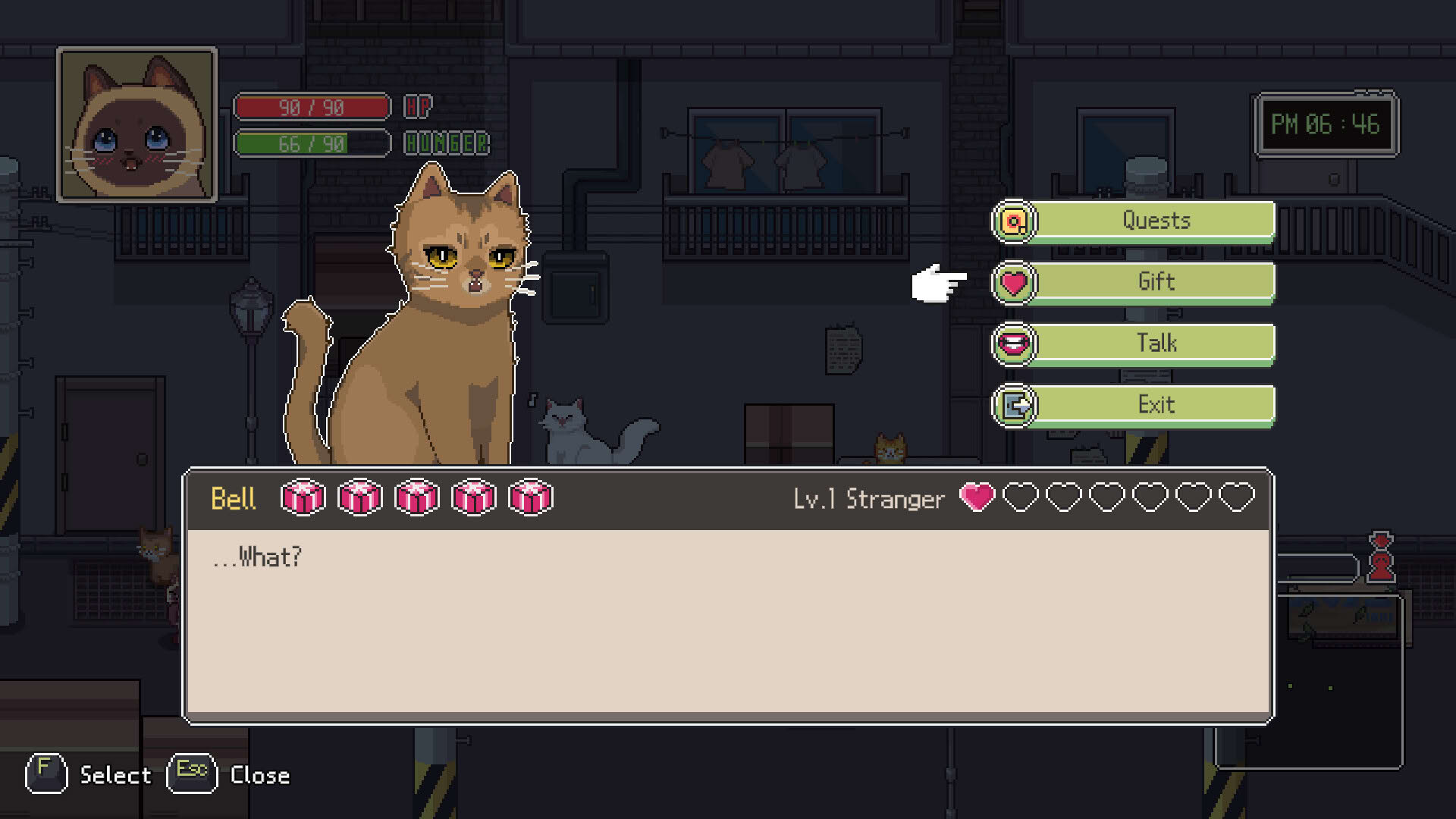 Screenshot for A Street Cat's Tale 2: Out side is Dangerous