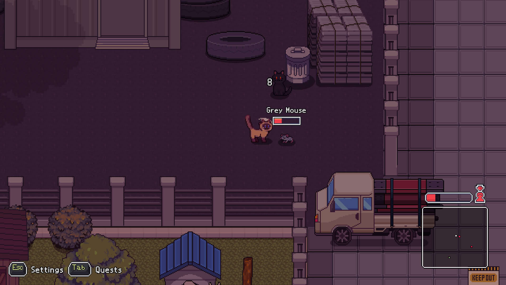 Screenshot for A Street Cat's Tale 2: Out side is Dangerous
