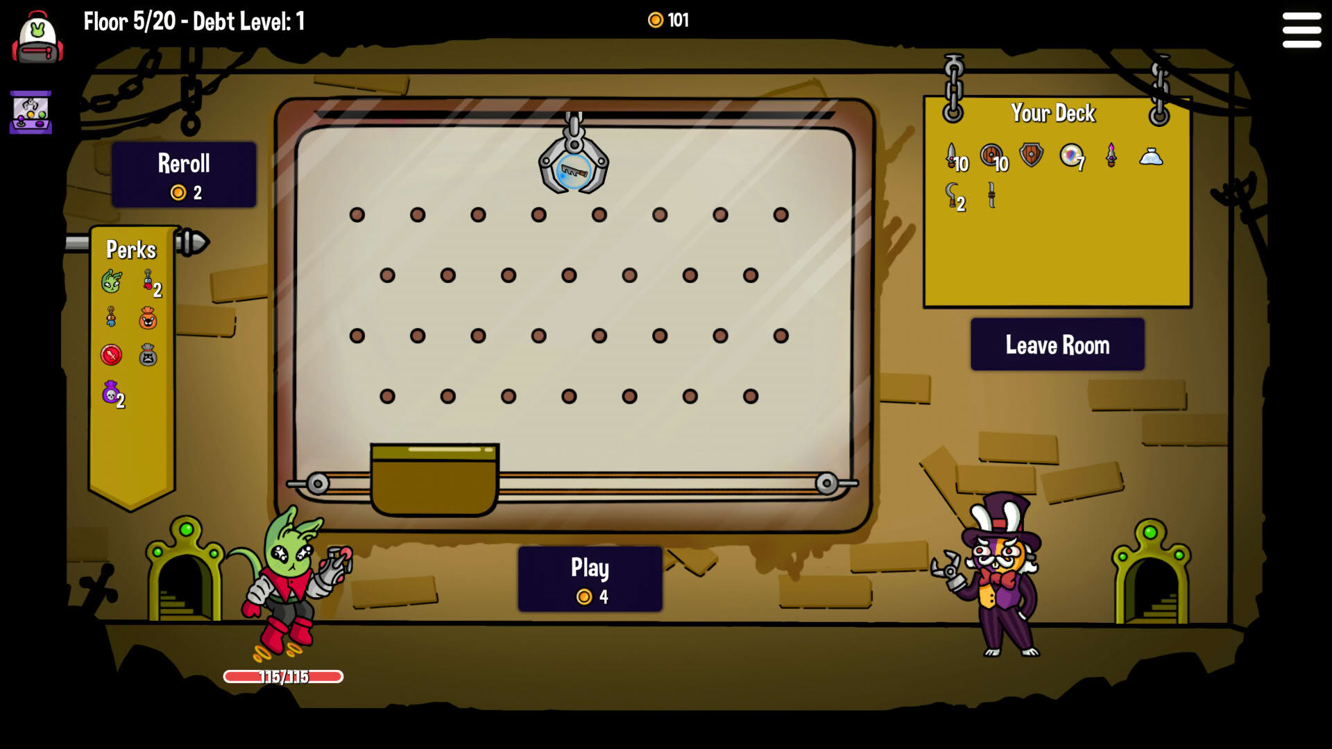 Screenshot for Dungeon Clawler
