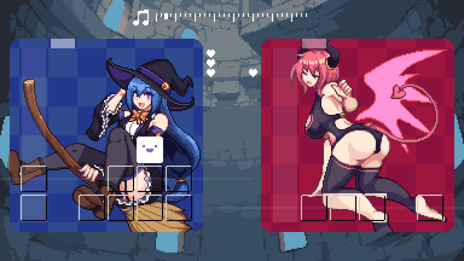Screenshot for Witch's Rhythm Puzzle