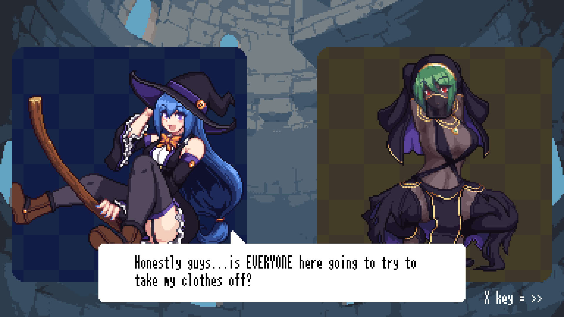 Screenshot for Witch's Rhythm Puzzle