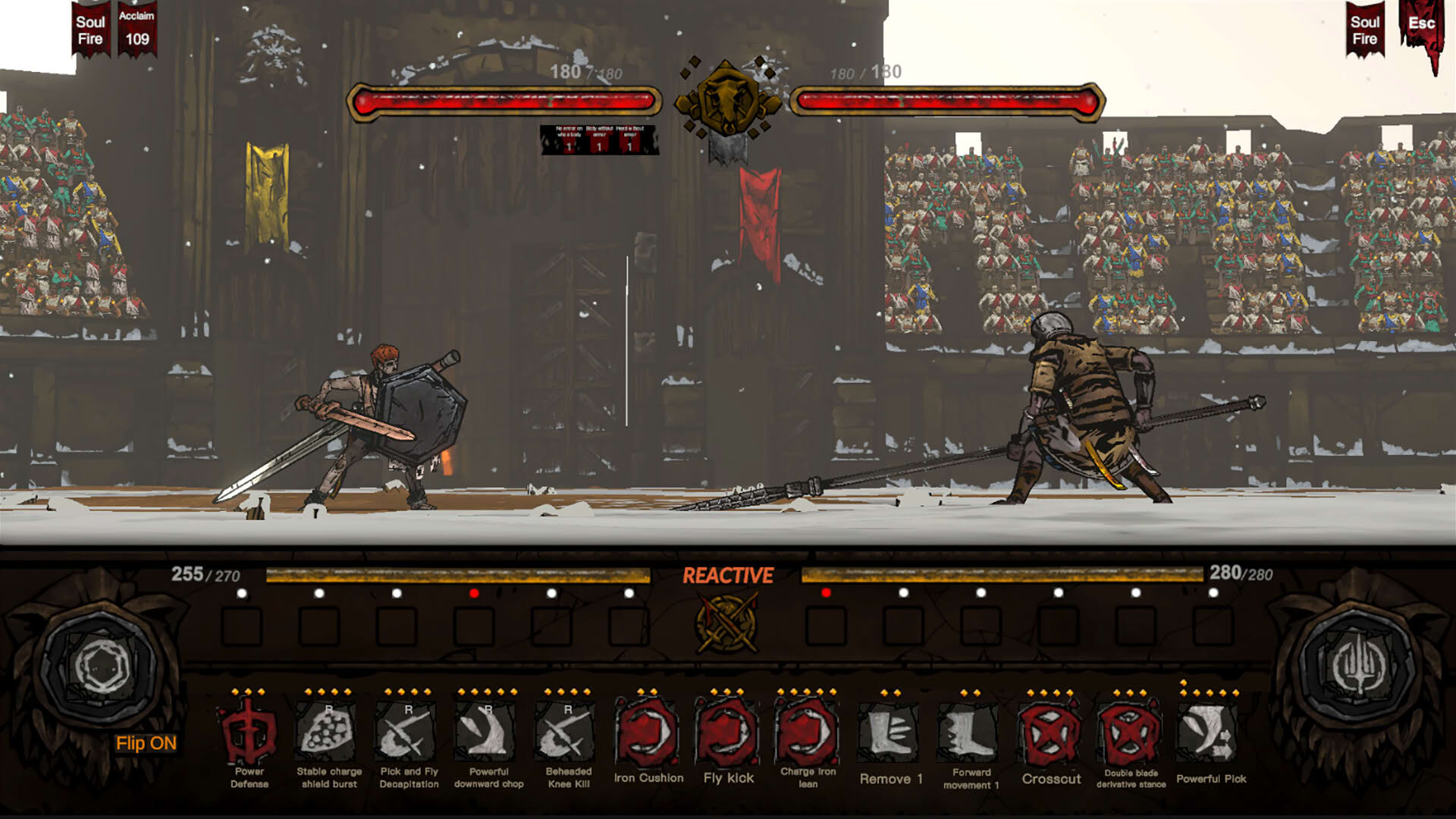 Screenshot for Rune Coliseum: Chained Warrior