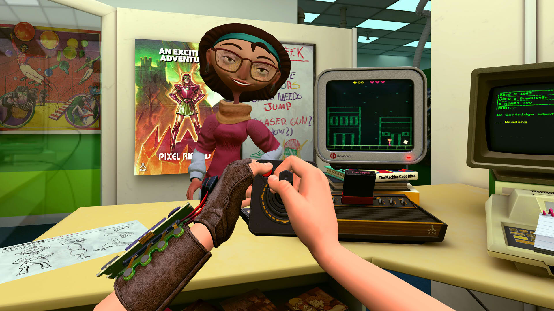 Screenshot for Pixel Ripped 1978