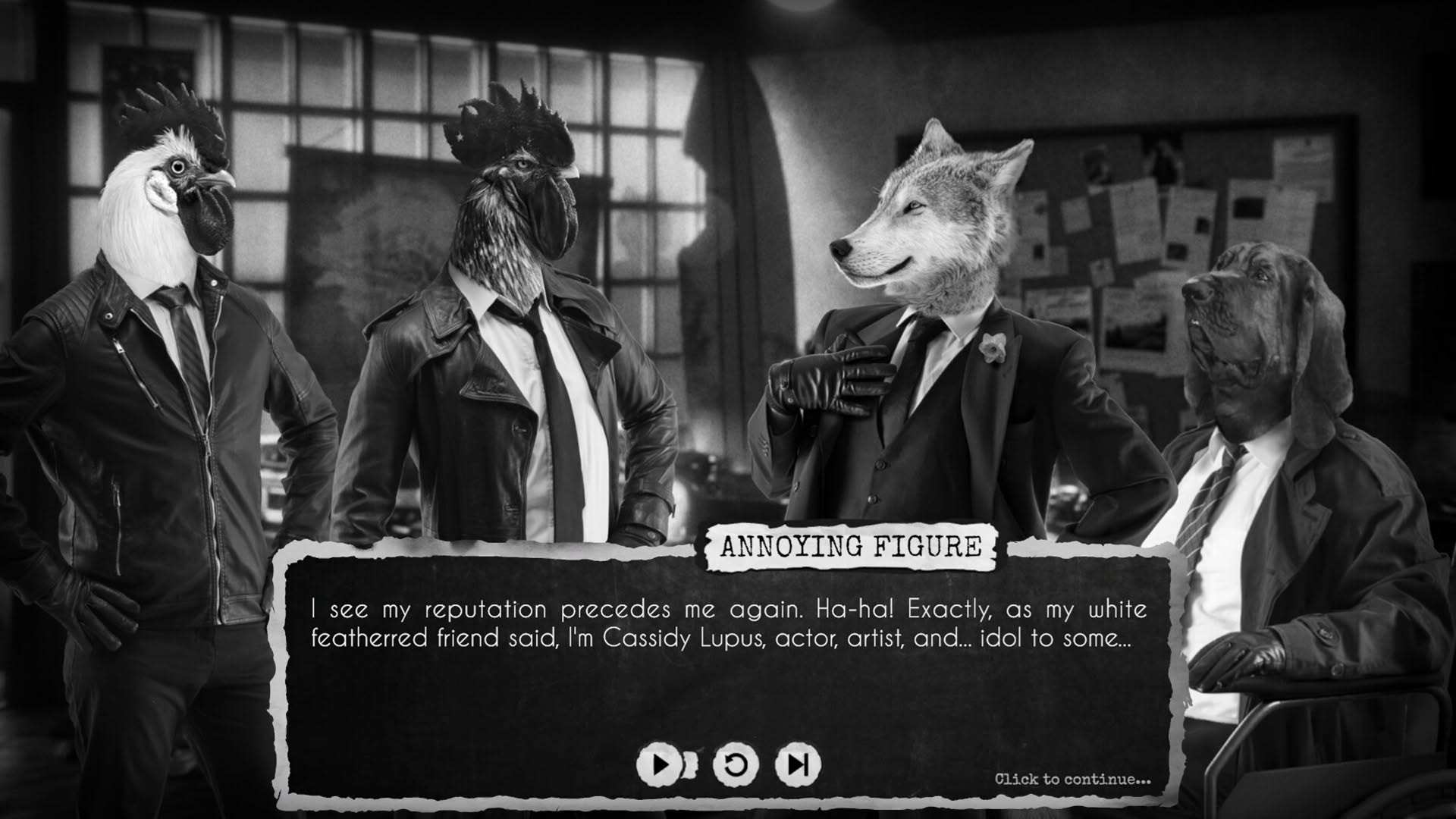 Screenshot for Chicken Police: Into the Hive!