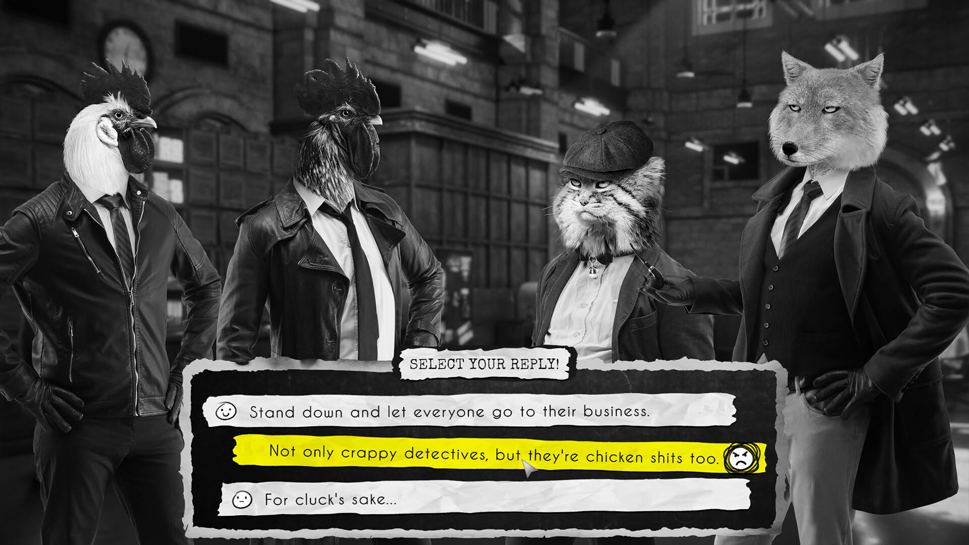 Screenshot for Chicken Police: Into the Hive!