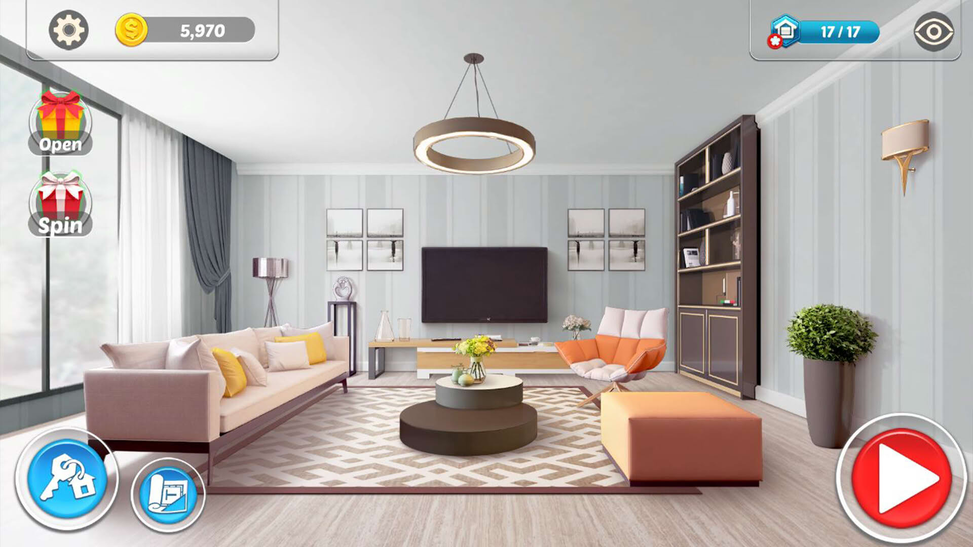Screenshot for Home Designer: Makeover Blast