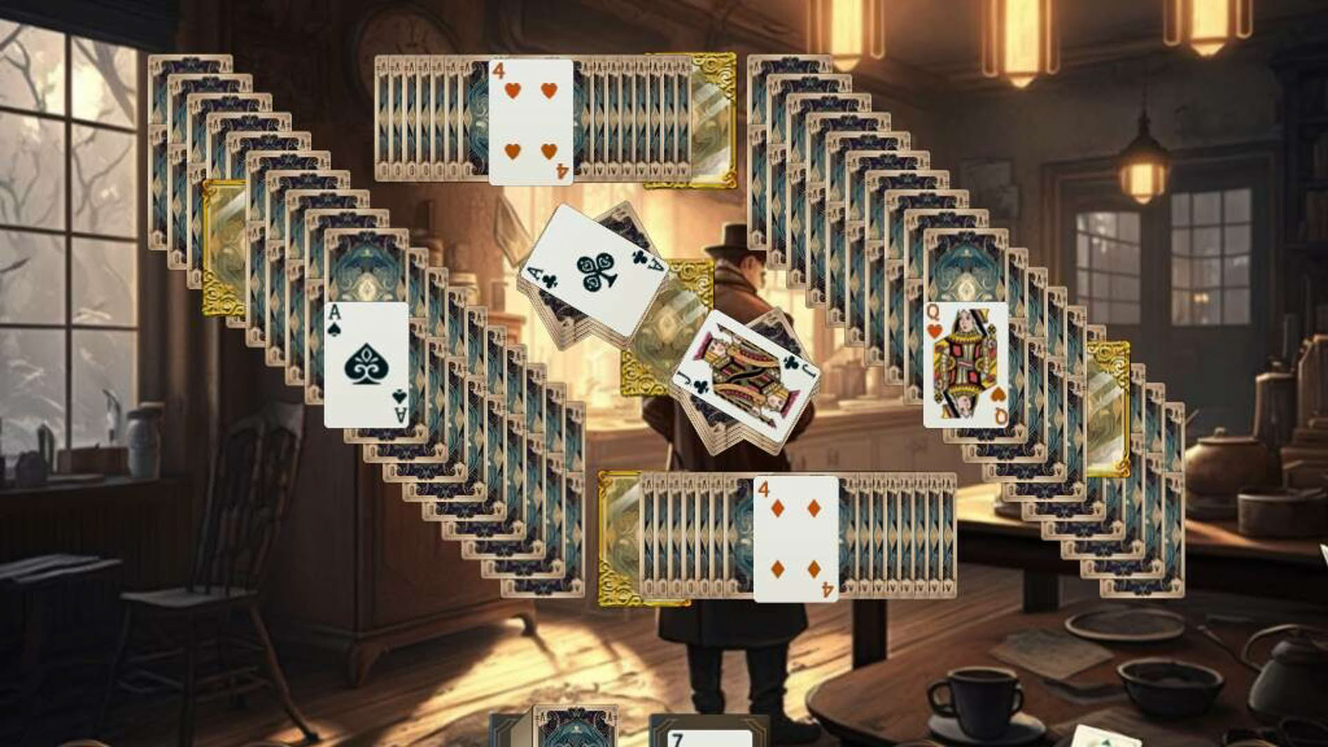 Screenshot for Detective Solitaire: Butler Story 2
