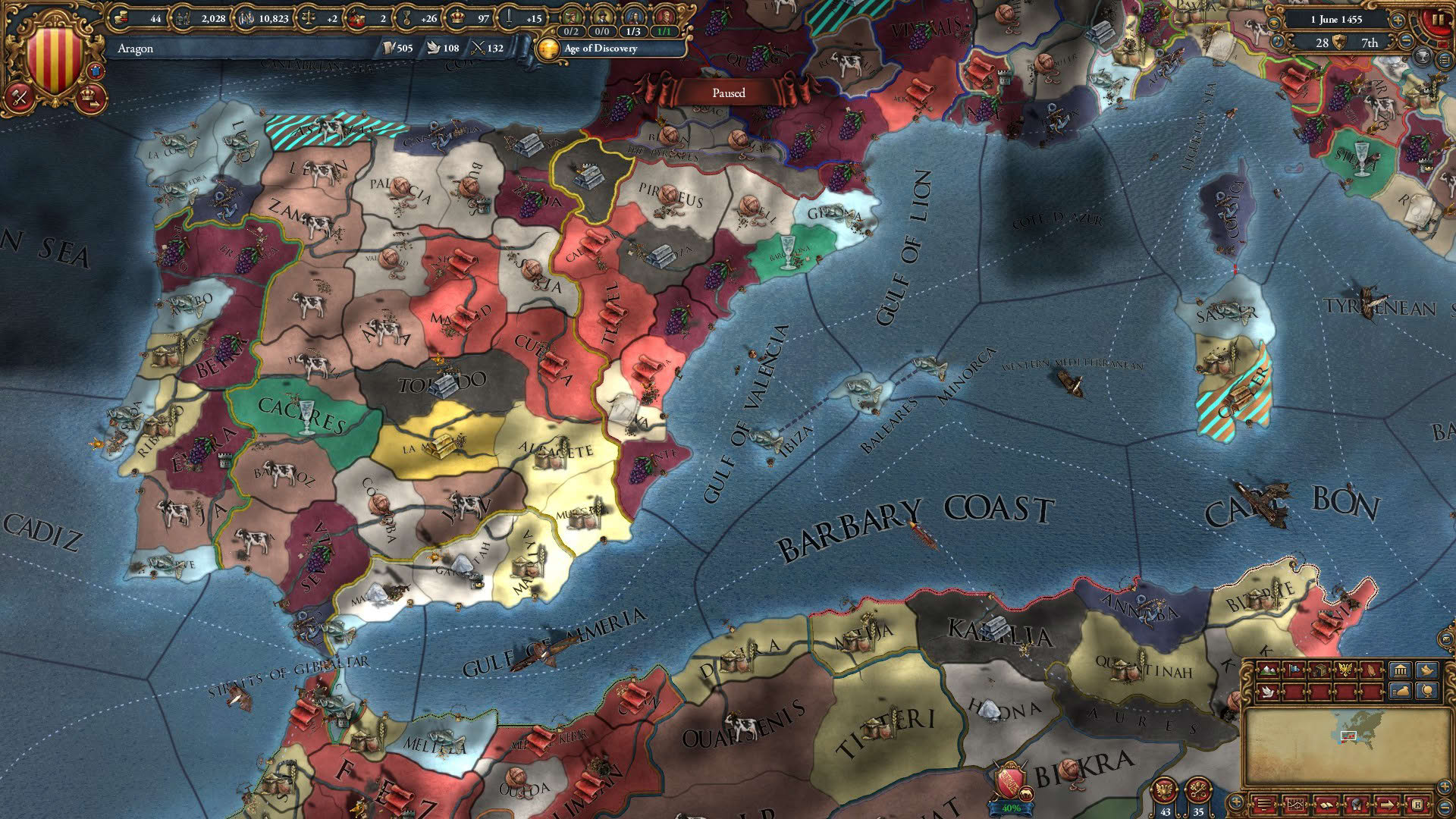 Screenshot for Europa Universalis IV