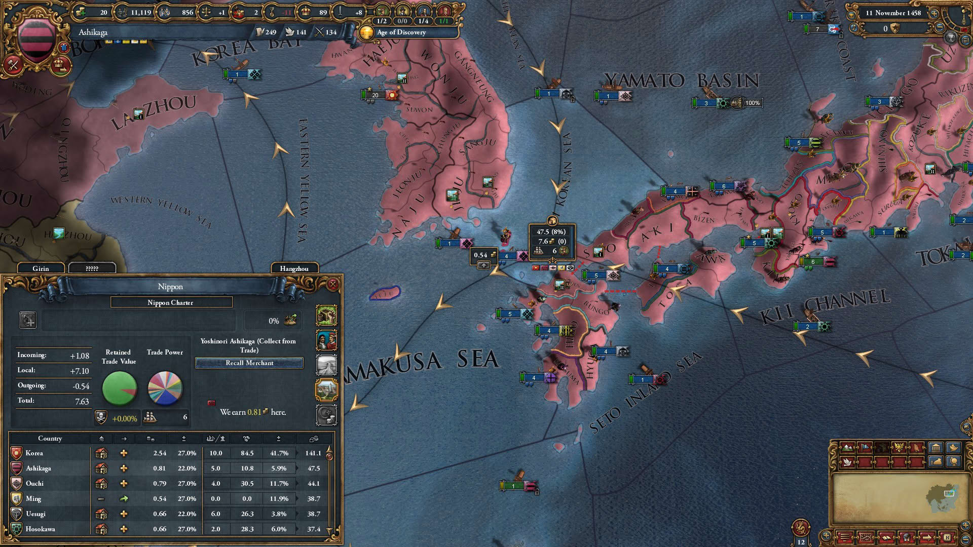 Screenshot for Europa Universalis IV
