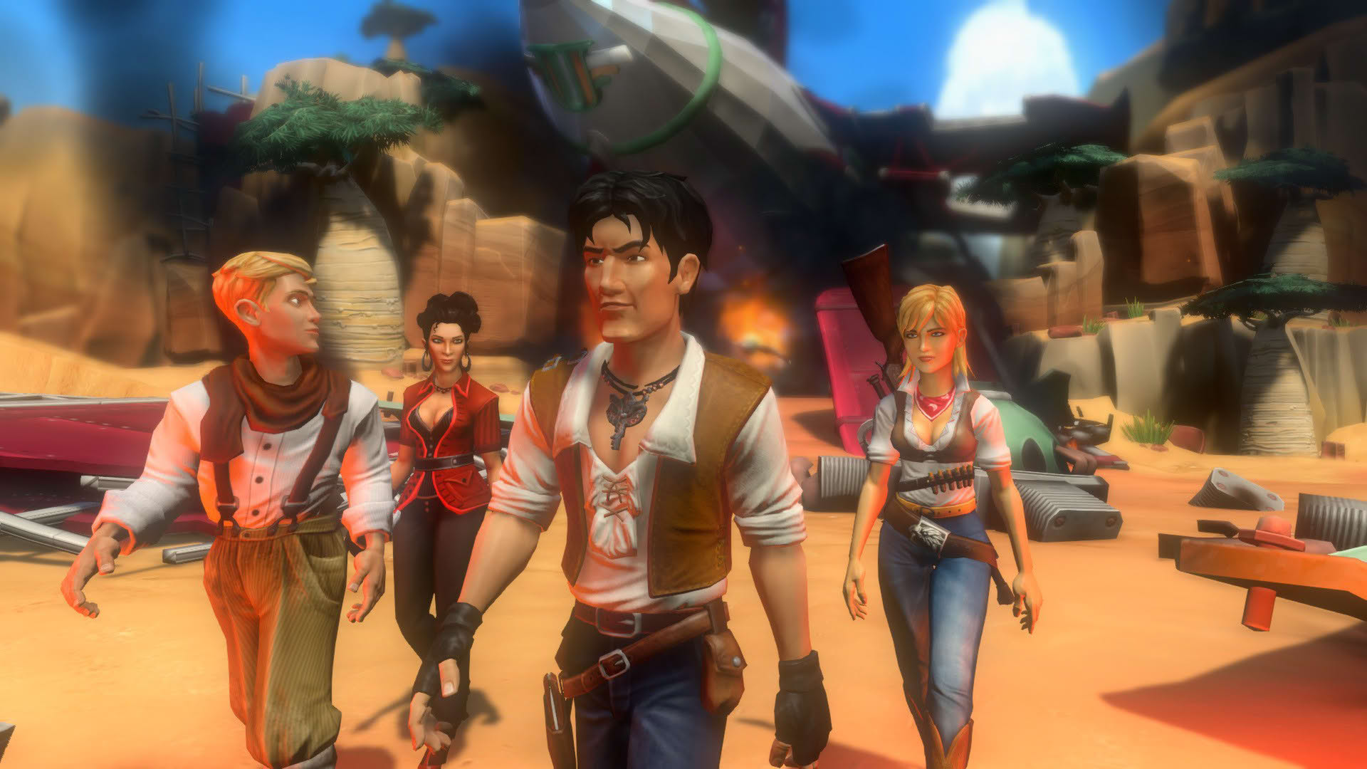 Screenshot for Jack Keane 2: The Fire Within
