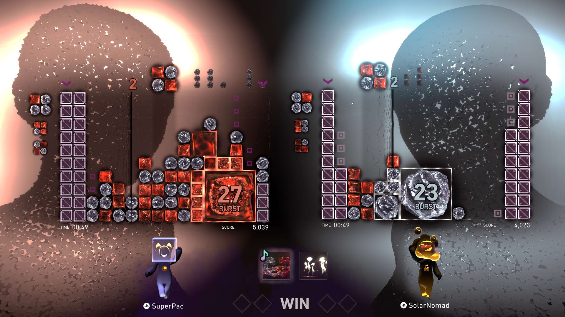 Screenshot for Lumines Arise