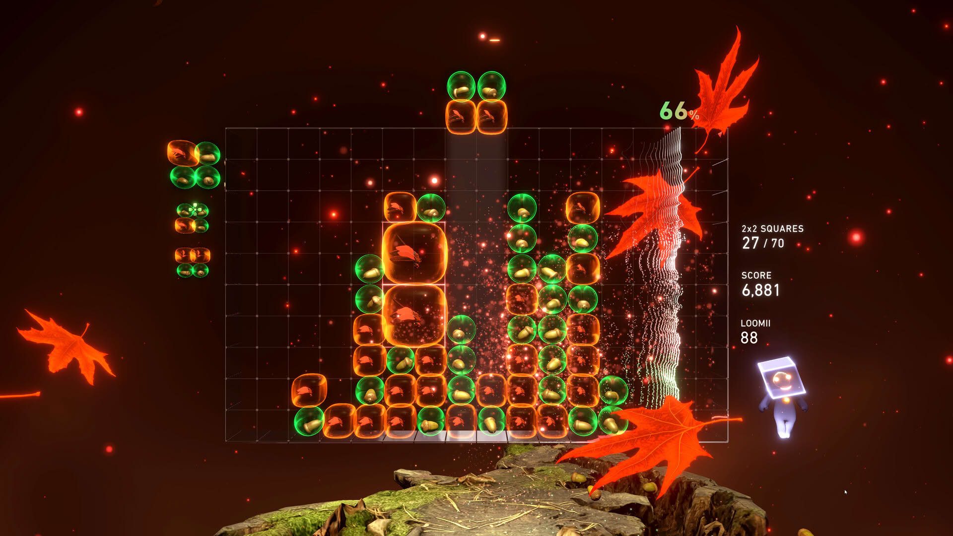 Screenshot for Lumines Arise