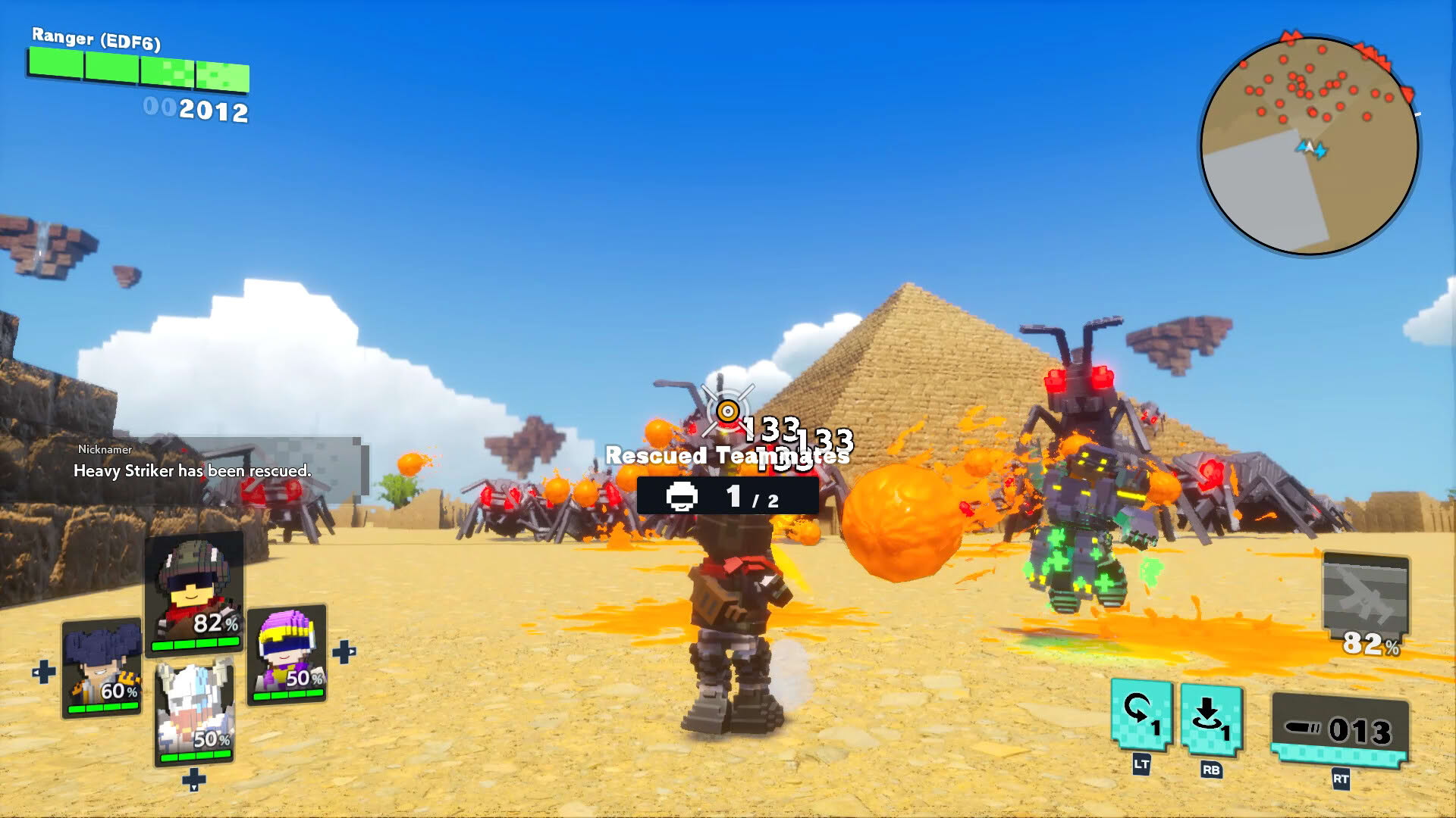 Screenshot for Earth Defense Force: World Brothers 2