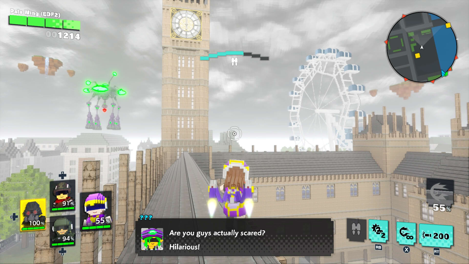 Screenshot for Earth Defense Force: World Brothers 2