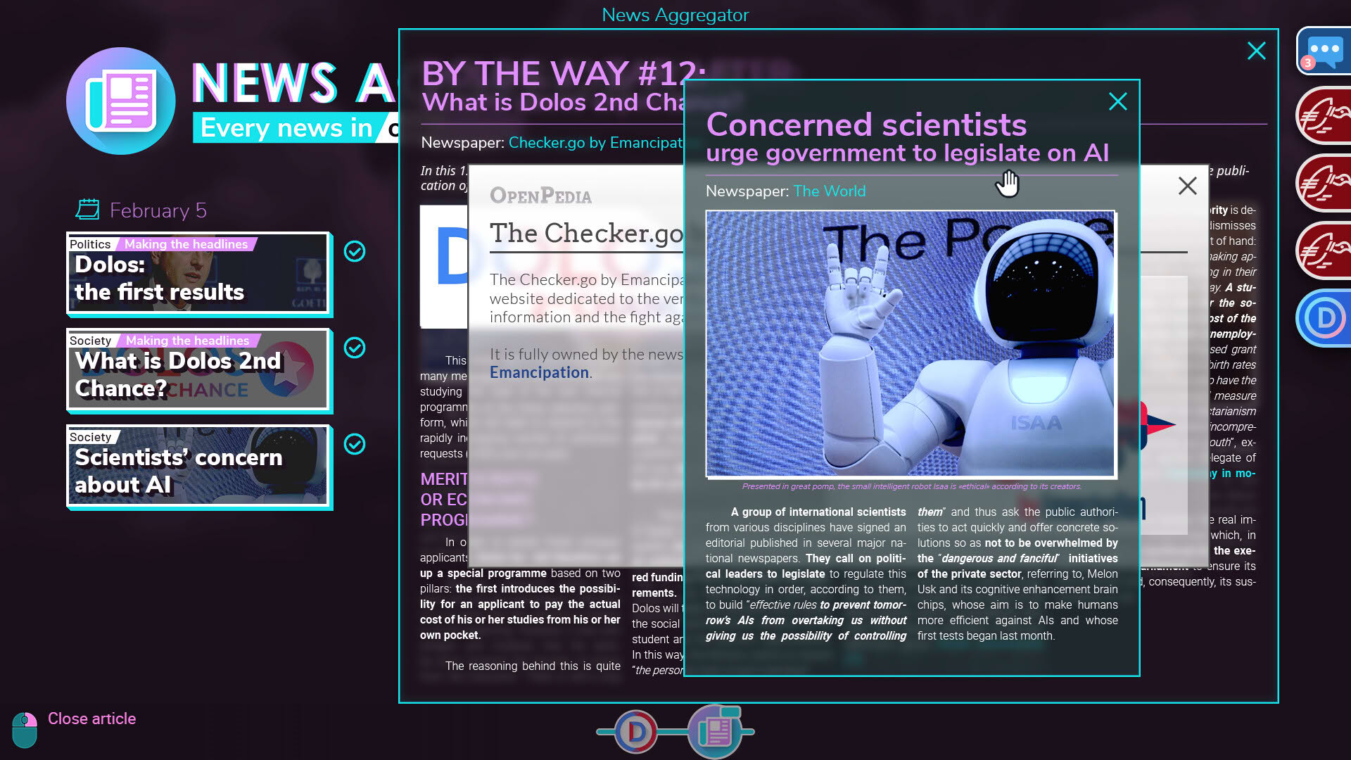 Screenshot for Dolos: Your Best Future