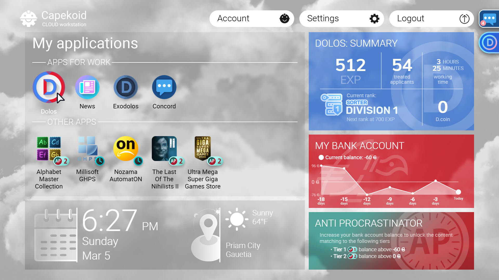 Screenshot for Dolos: Your Best Future