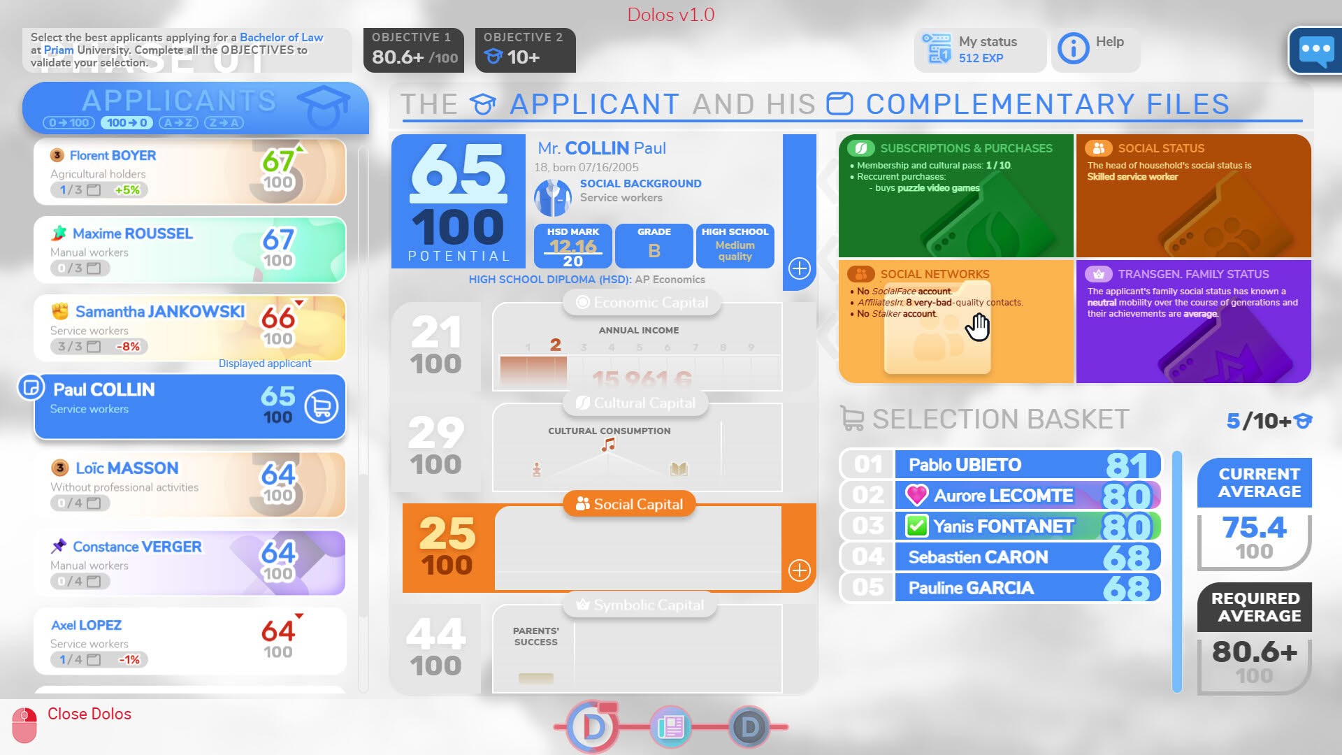 Screenshot for Dolos: Your Best Future