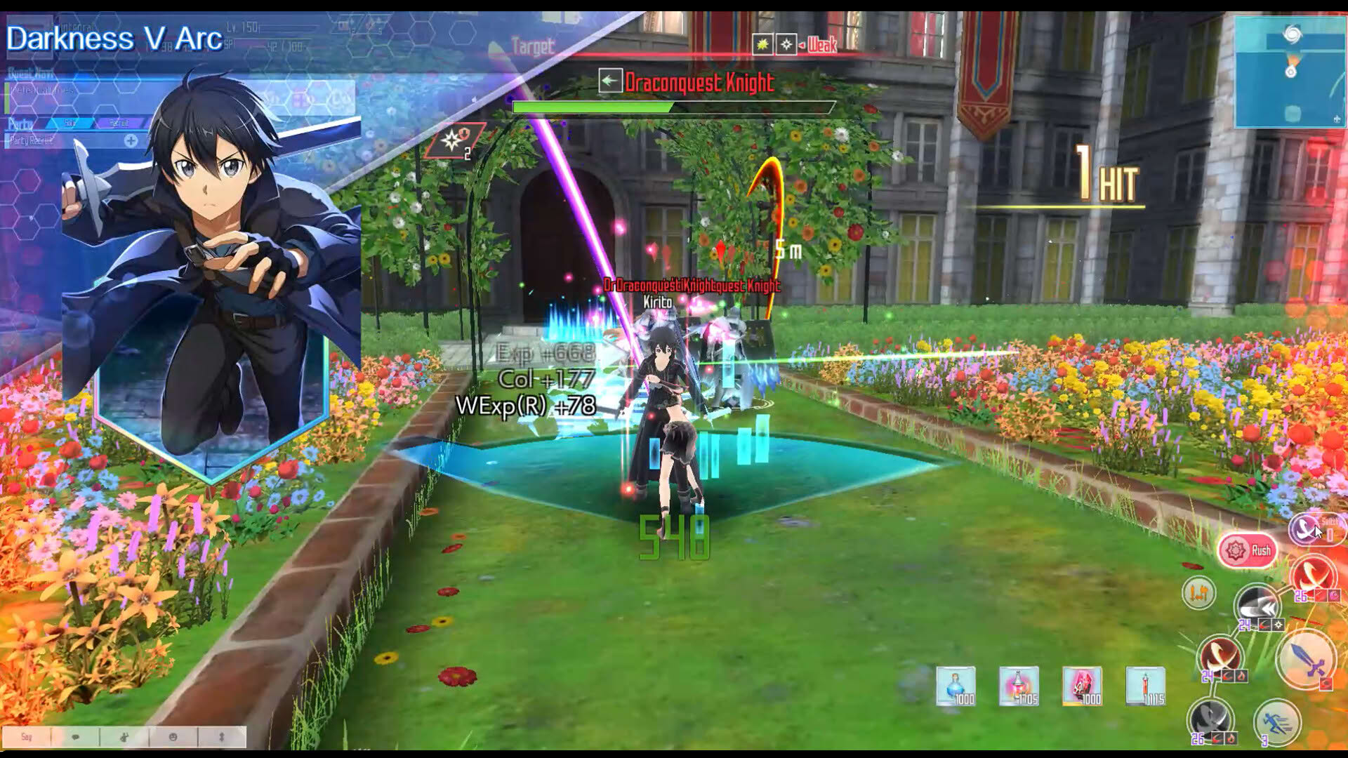 Screenshot for Sword Art Online: Integral Factor