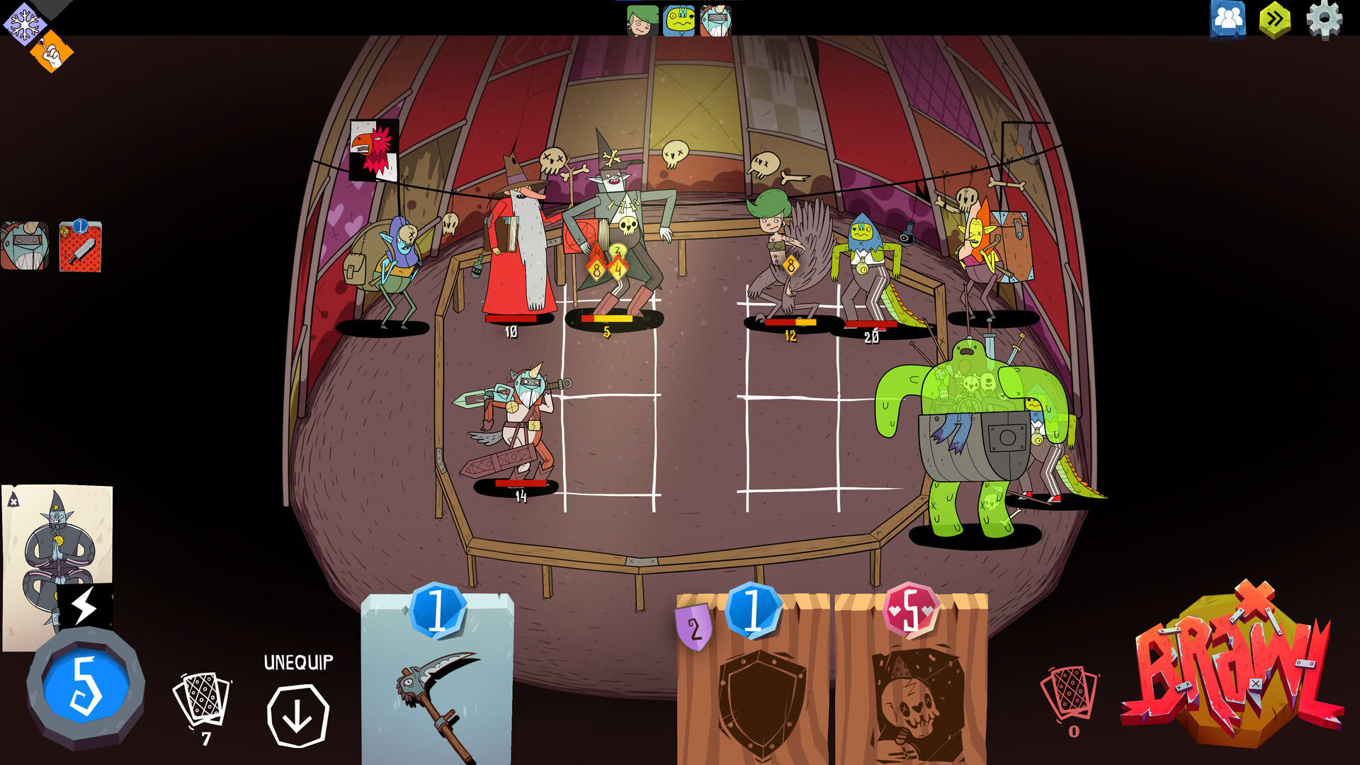 Screenshot for Bramble Royale: A Meteorfall Story