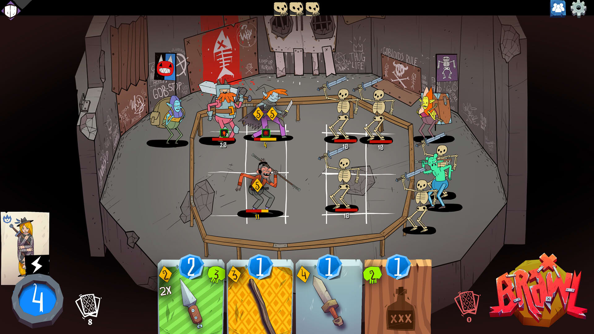 Screenshot for Bramble Royale: A Meteorfall Story