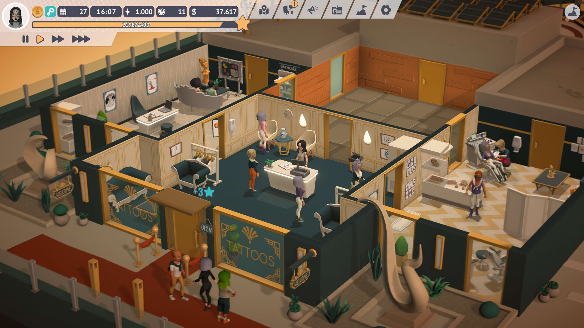 Screenshot for Tattoo Tycoon