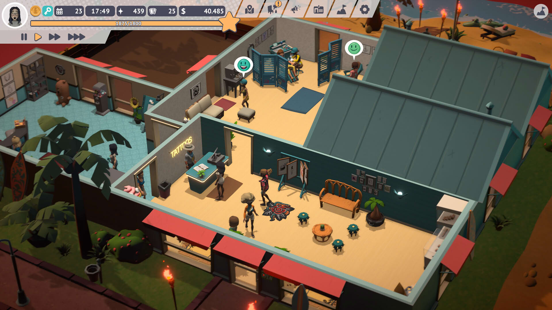 Screenshot for Tattoo Tycoon