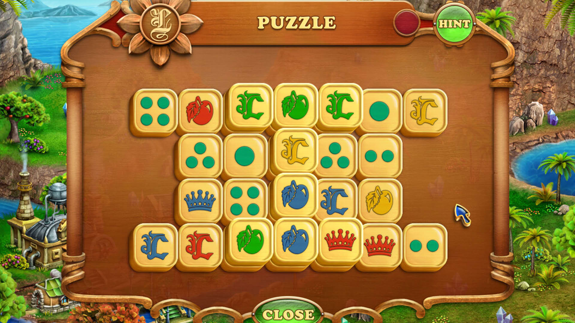 Screenshot for Laruaville Match 3 Puzzle