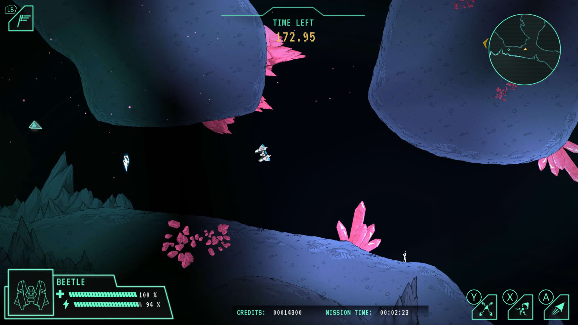 Screenshot for Lunar Lander Beyond