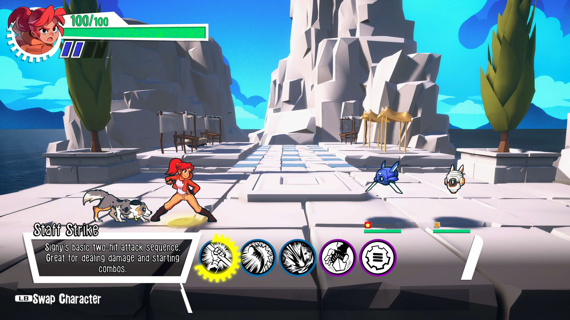 Screenshot for Signy & Mino: Against All Gods