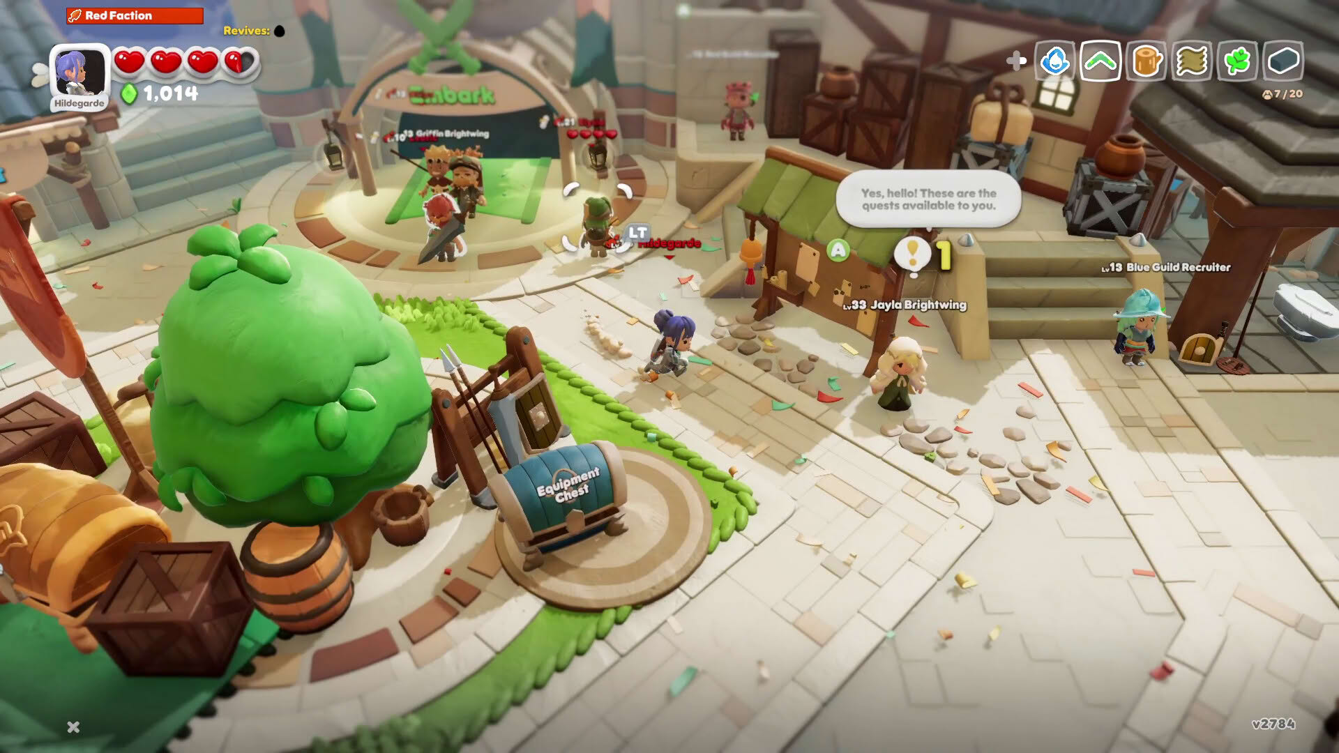 Screenshot for Scramble Knights Online