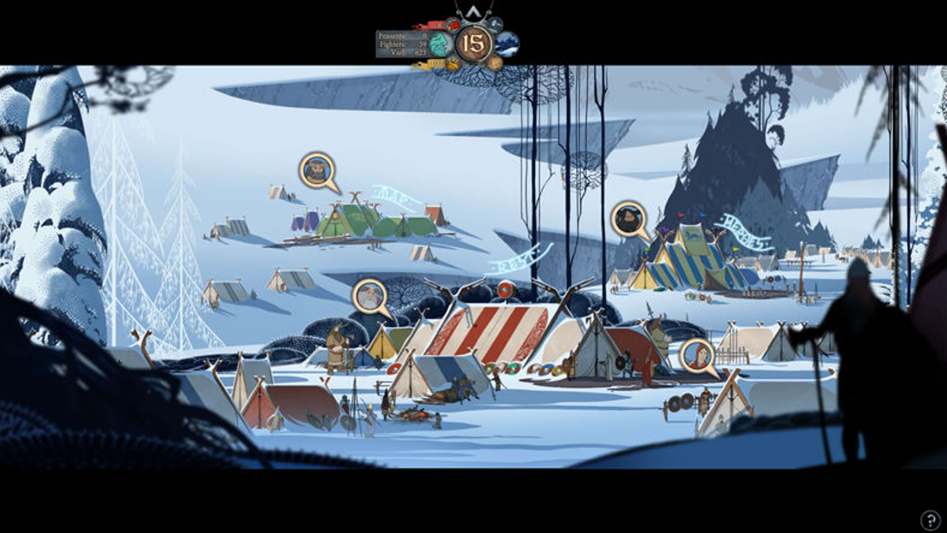 Screenshot for The Banner Saga