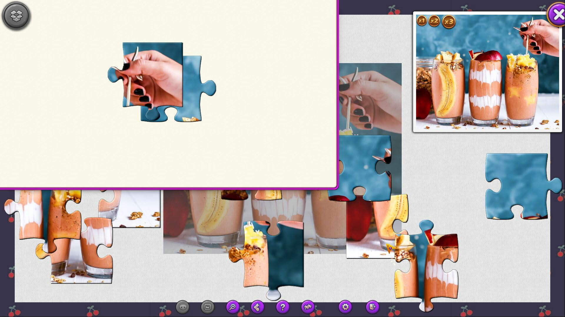 Screenshot for Tasty Jigsaw: Happy Hour 3