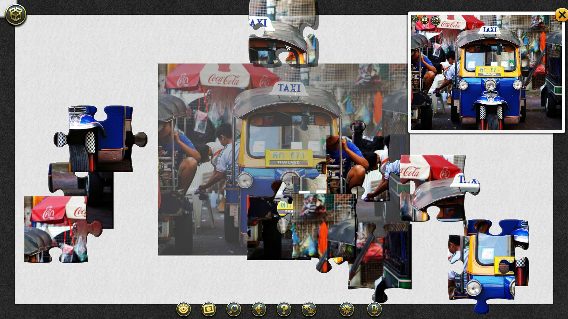 Screenshot for 1001 Jigsaw. World Tour Thailand