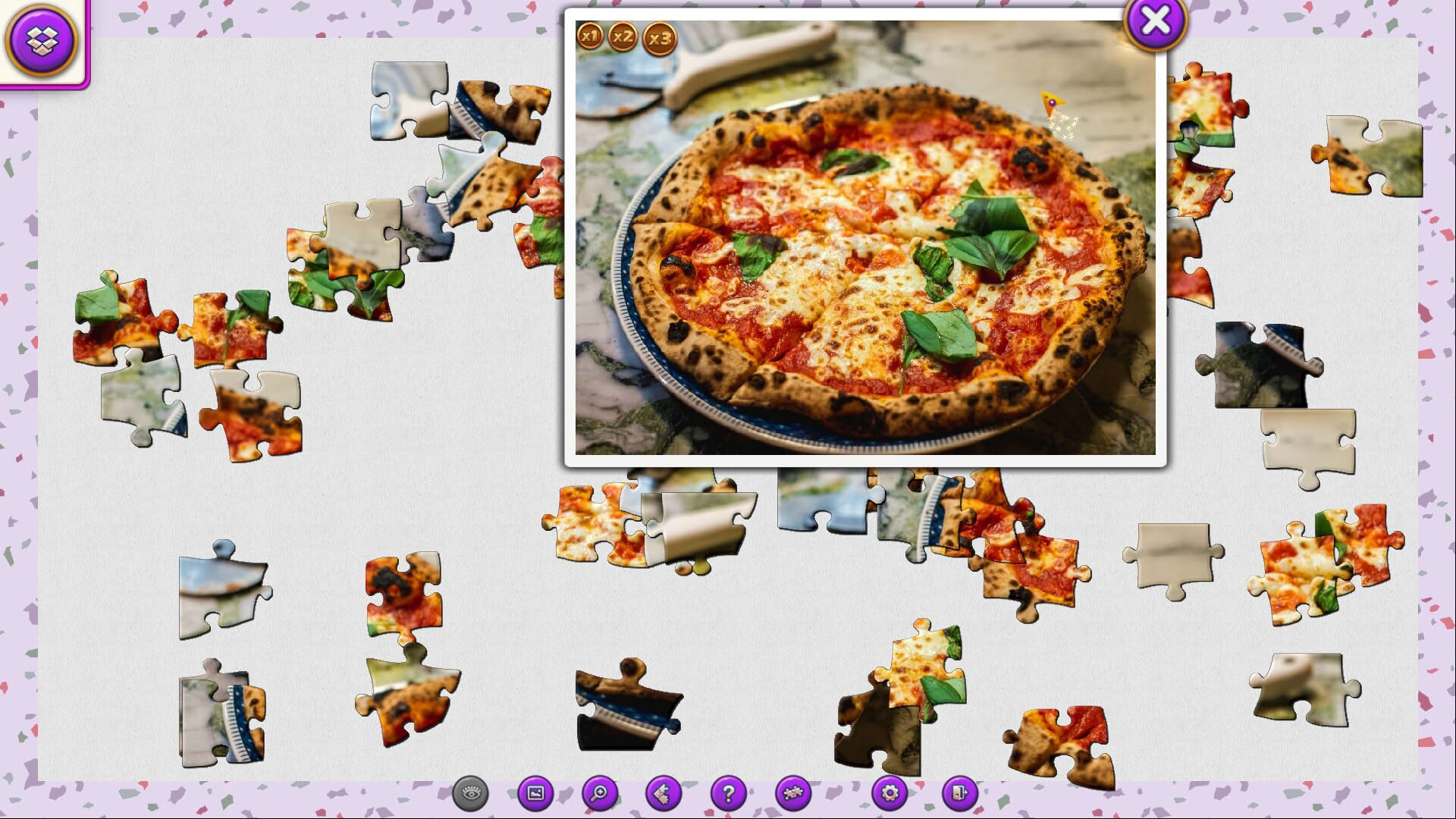 Screenshot for Tasty Jigsaw: Happy Hour 4
