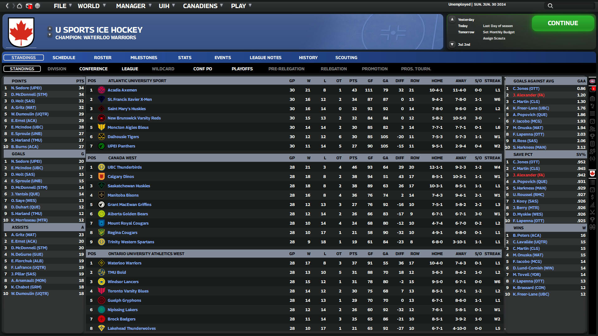 Screenshot for Franchise Hockey Manager 10