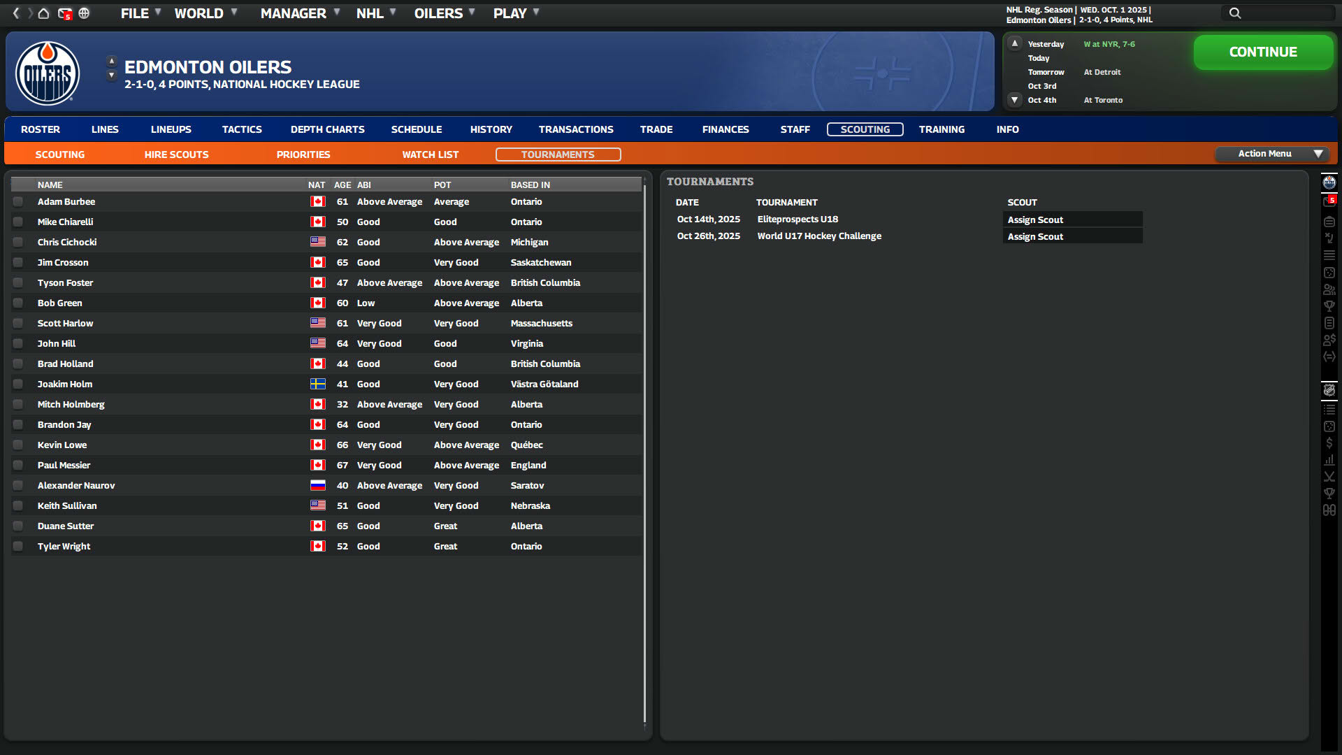 Screenshot for Franchise Hockey Manager 10