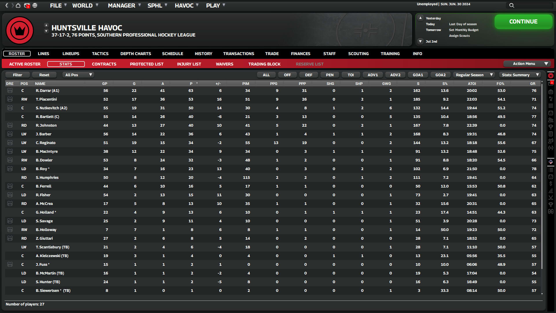 Screenshot for Franchise Hockey Manager 10