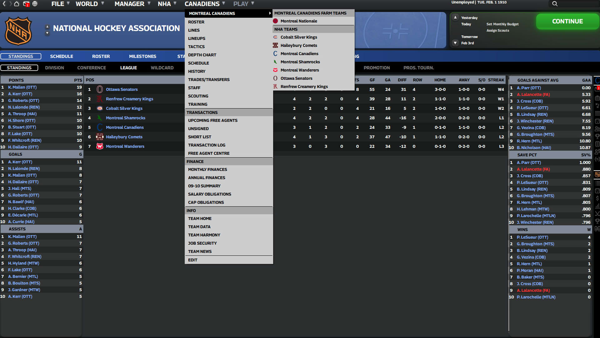 Screenshot for Franchise Hockey Manager 10