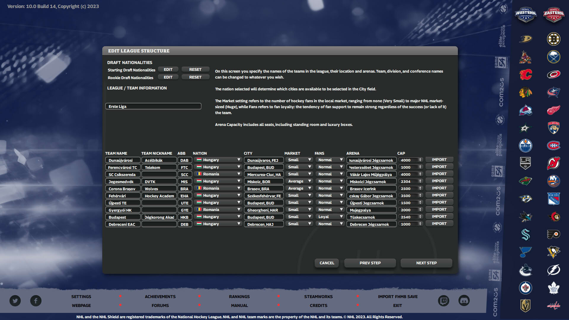 Screenshot for Franchise Hockey Manager 10