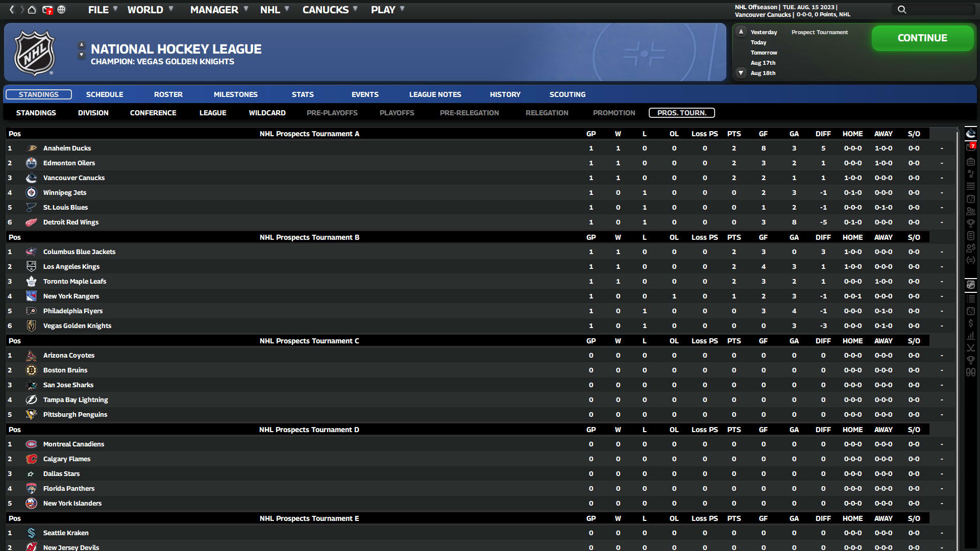 Screenshot for Franchise Hockey Manager 10