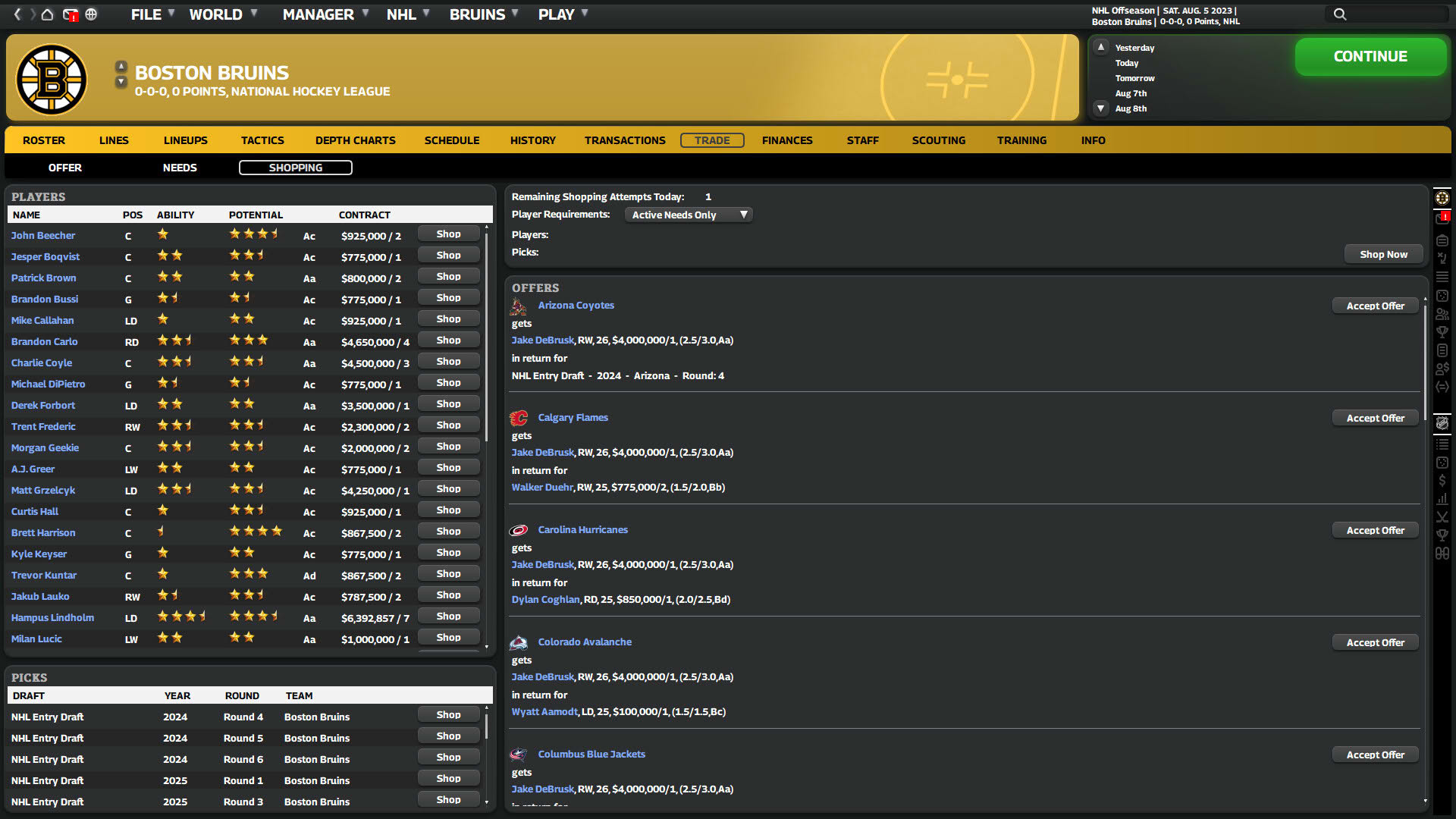 Screenshot for Franchise Hockey Manager 10