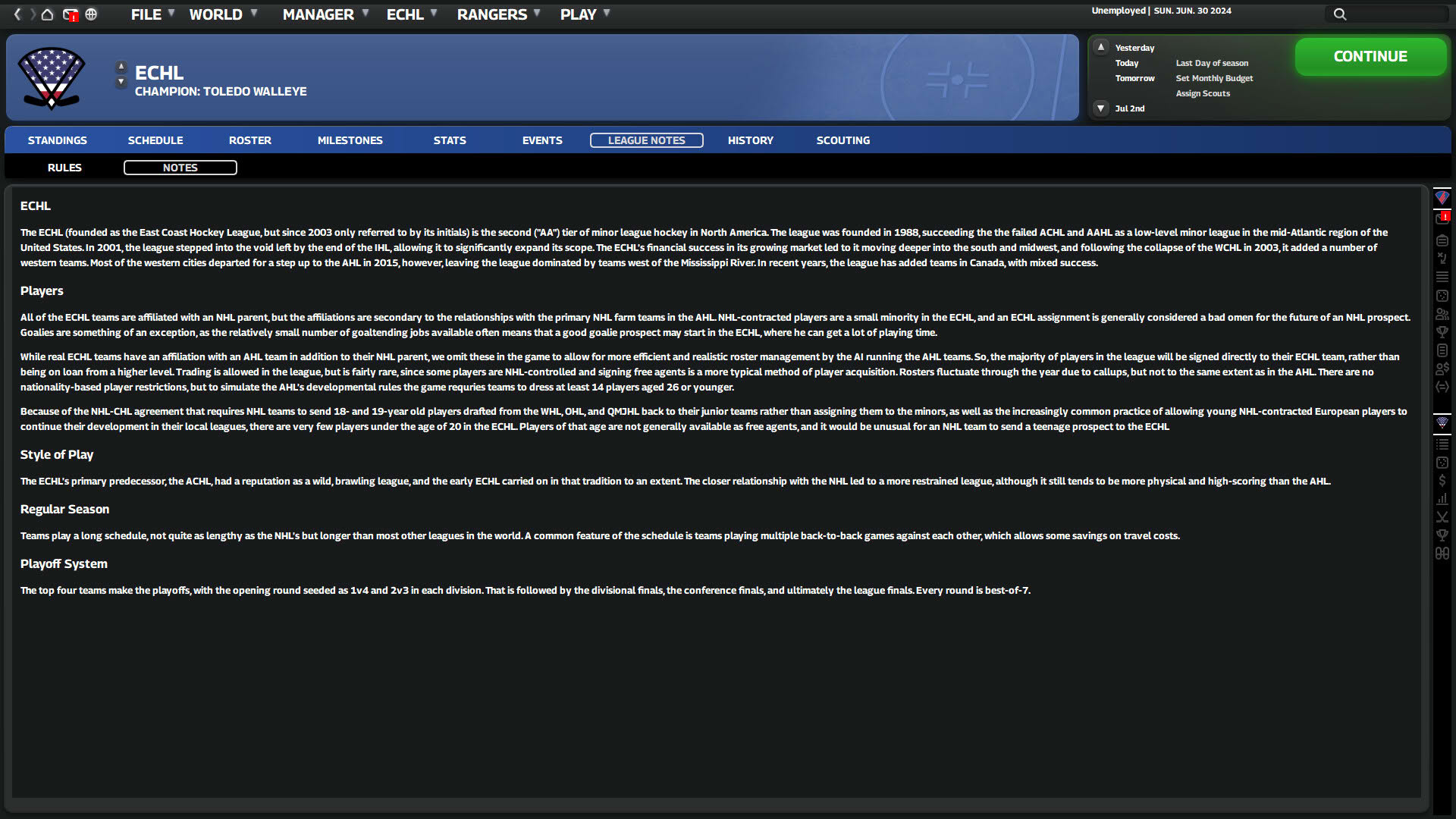 Screenshot for Franchise Hockey Manager 10