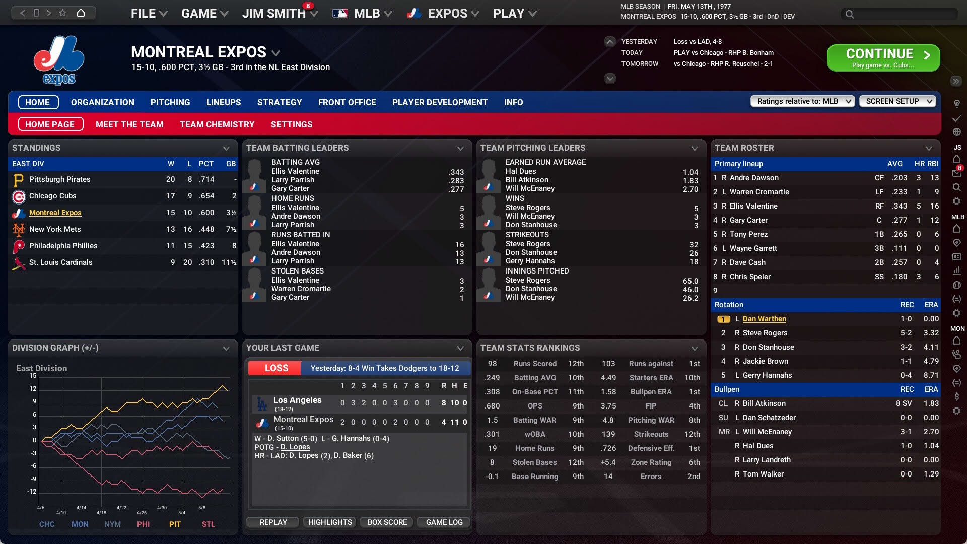 Screenshot for Out of the Park Baseball 25