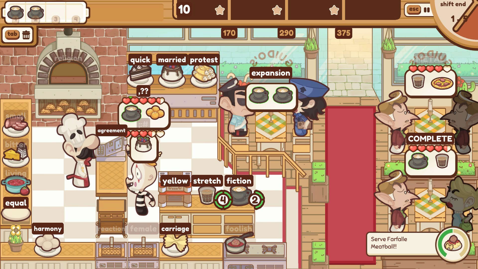 Screenshot for The Chef's Shift