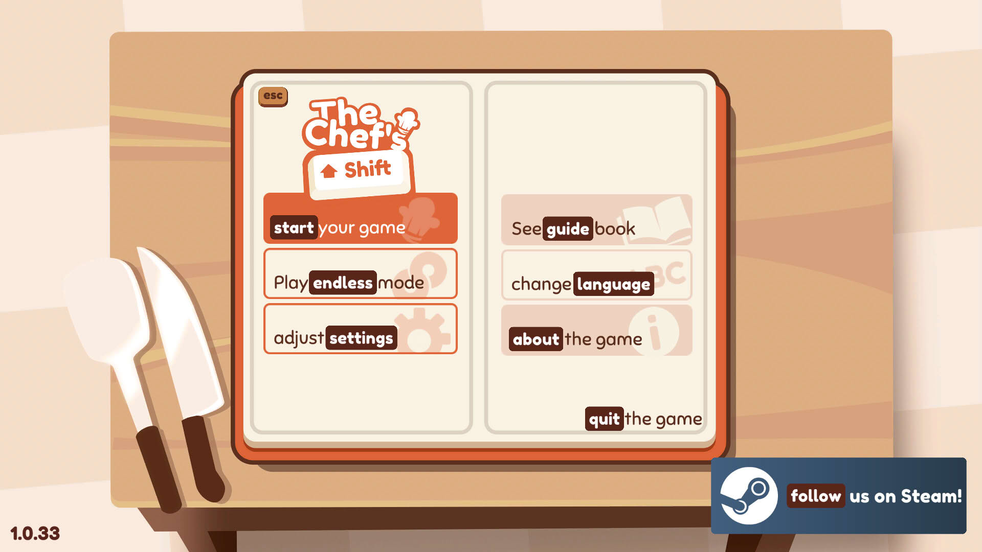Screenshot for The Chef's Shift