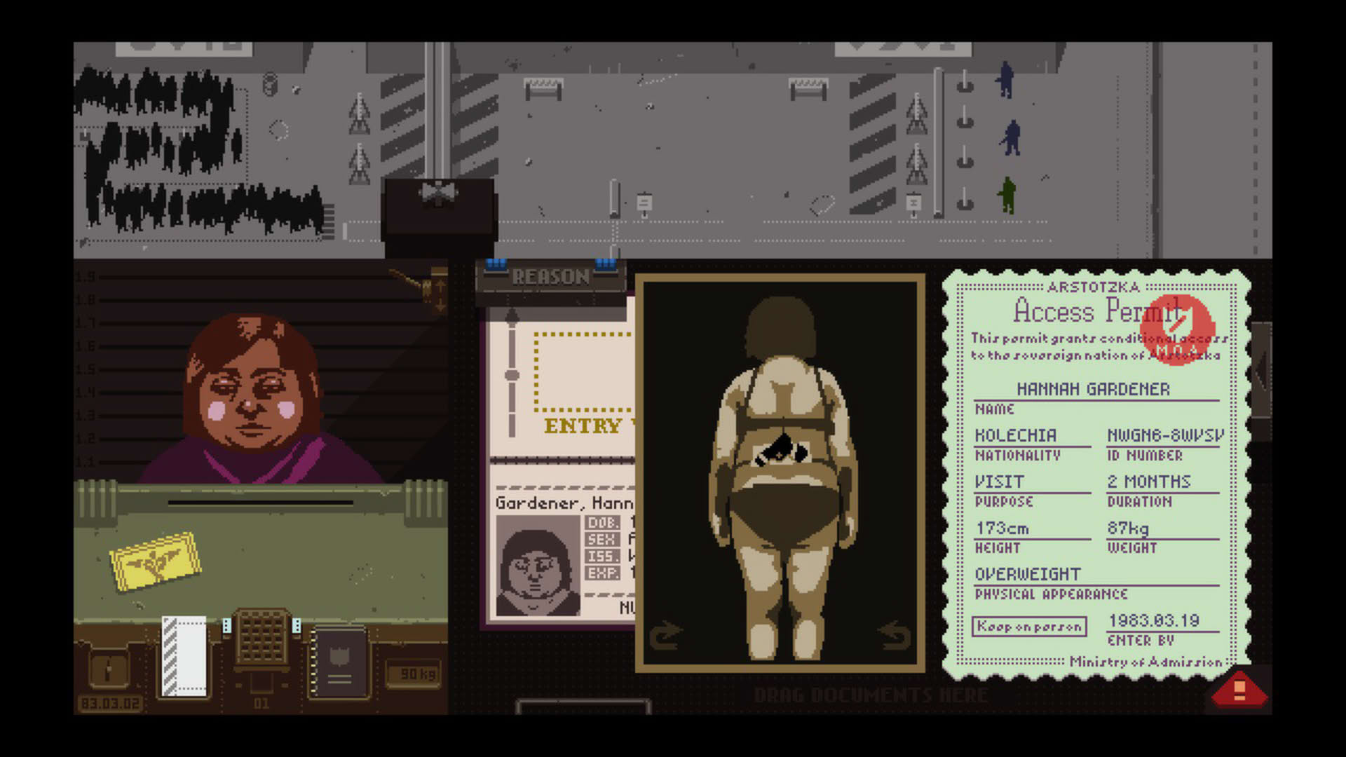 Screenshot for Papers, Please
