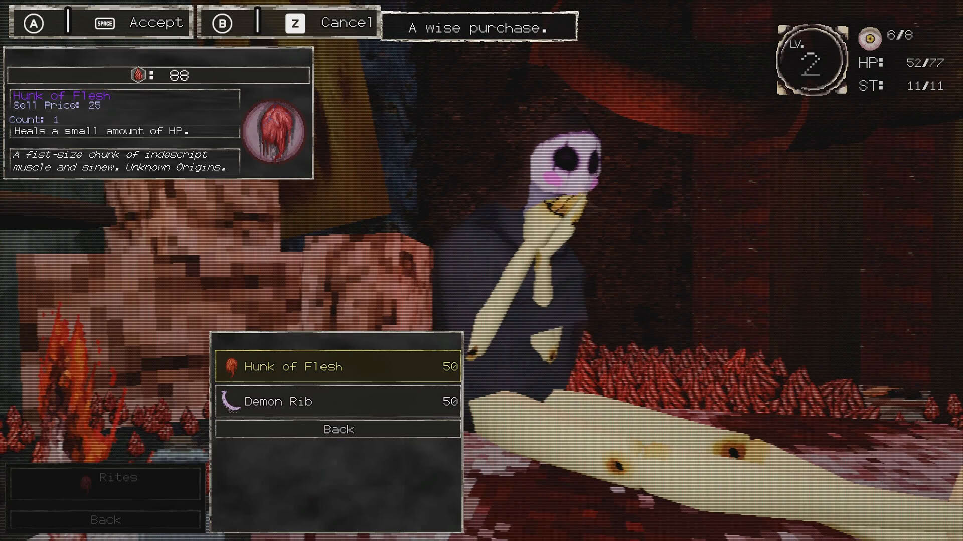 Screenshot for They Speak From The Abyss: Zenith